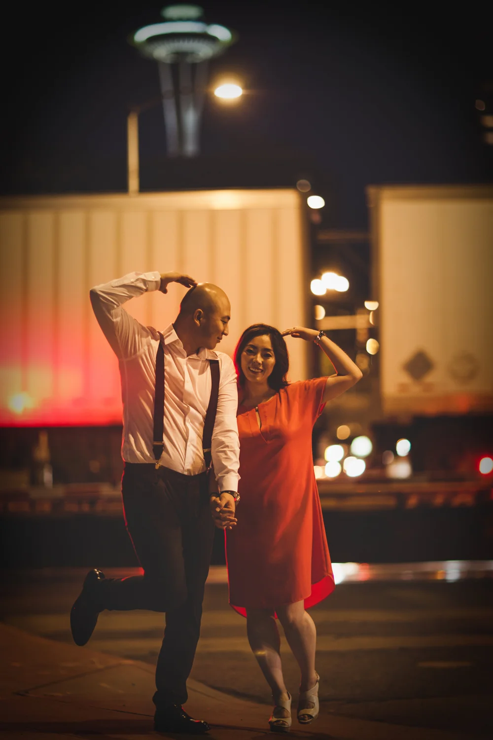 The second chapter of Jiyon and CJ's engagement portrait story.