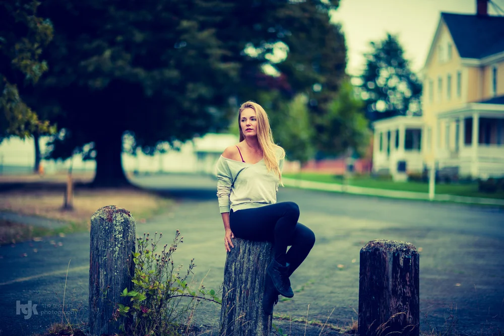 An editorial portrait story titled “Village.”