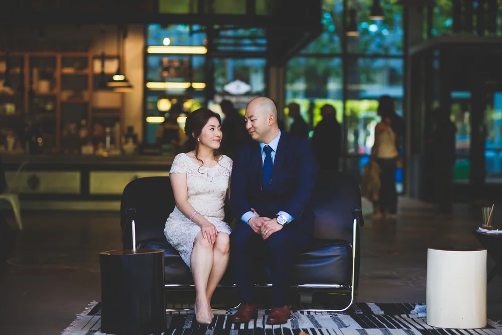 The third chapter of Jiyon and CJ's engagement portrait story.